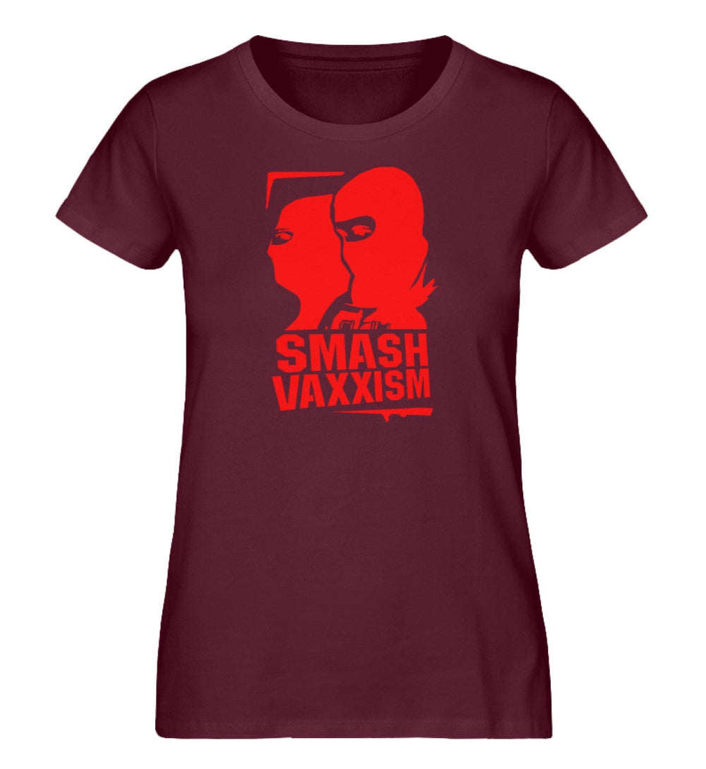 ORGANIC SHIRT MÄDELS • SMASH VAXXISM-HARLEKINSHOP