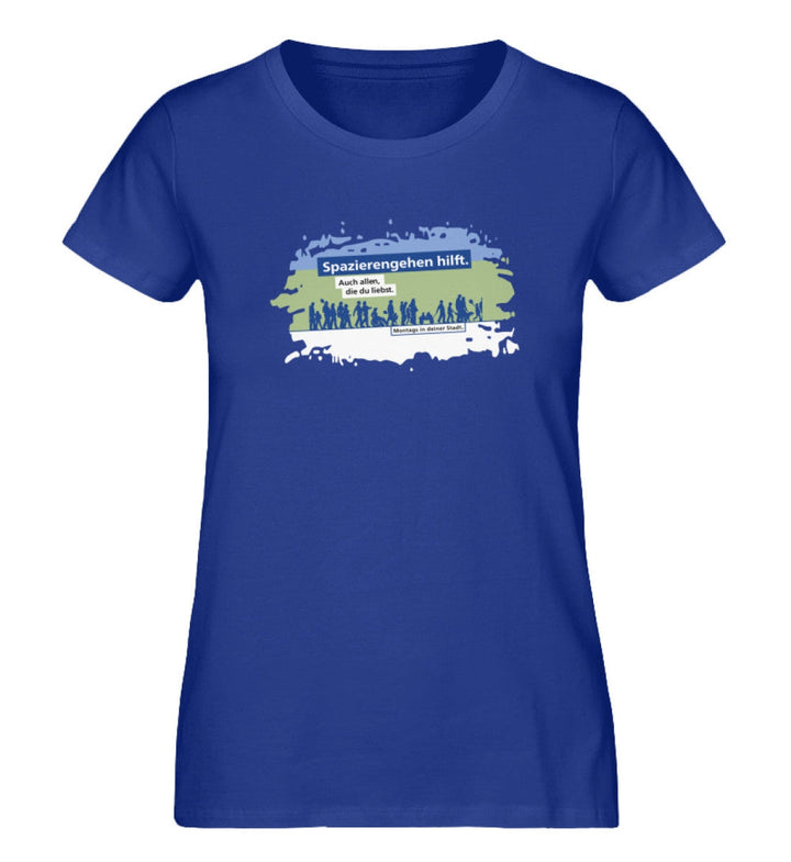 ORGANIC SHIRT MÄDELS • SPAZIERENGEHEN HILFT-HARLEKINSHOP