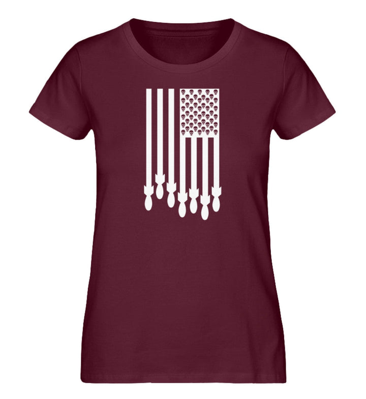 ORGANIC SHIRT MÄDELS • US BOMBS - HELL-HARLEKINSHOP