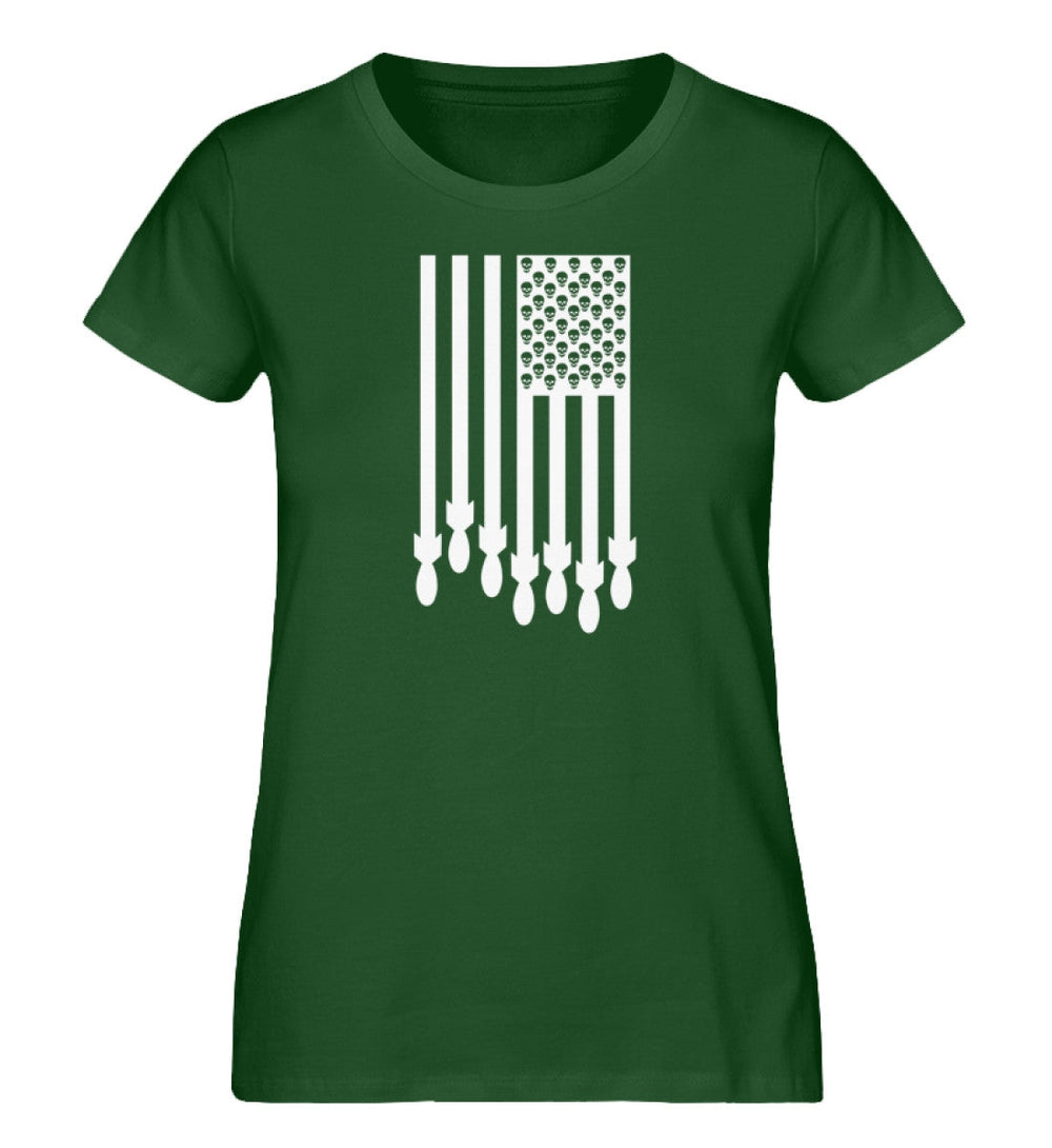 ORGANIC SHIRT MÄDELS • US BOMBS - HELL-HARLEKINSHOP