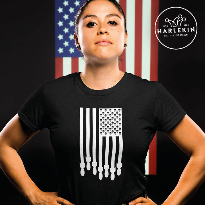 ORGANIC SHIRT MÄDELS • US BOMBS - HELL-HARLEKINSHOP
