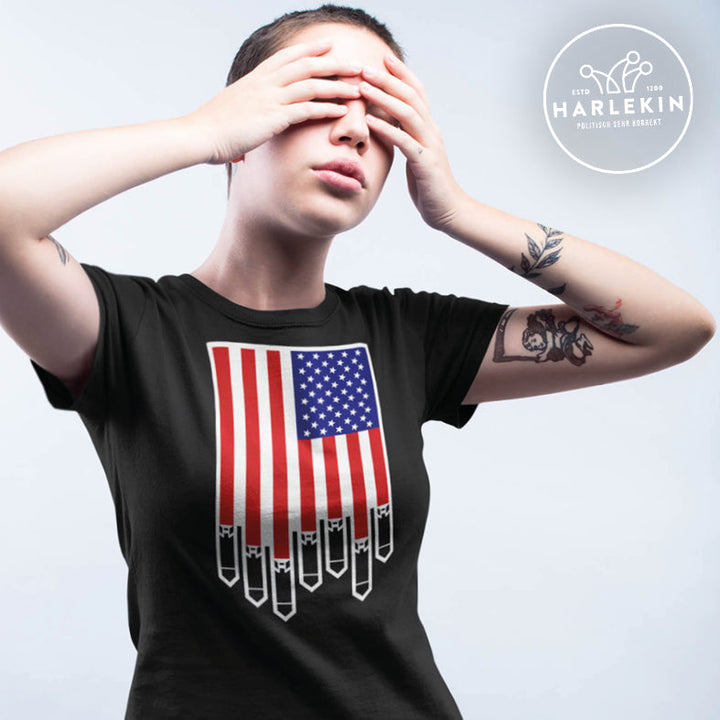 ORGANIC SHIRT MÄDELS • US BOMBS-HARLEKINSHOP