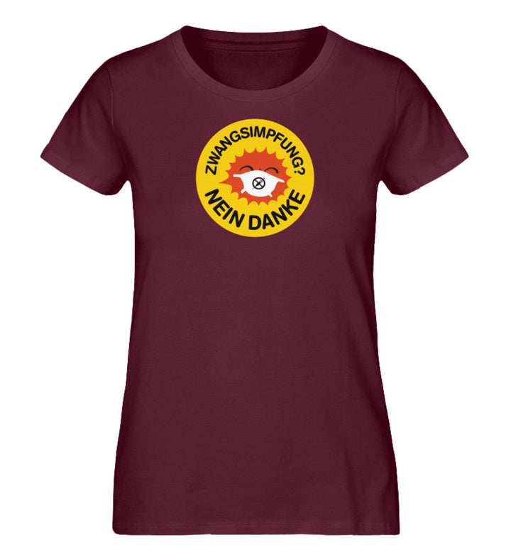 ORGANIC SHIRT MÄDELS • ZWANGSIMPFUNG NEIN DANKE-HARLEKINSHOP