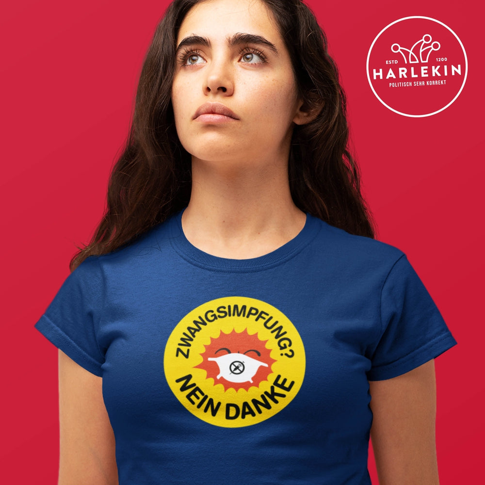 ORGANIC SHIRT MÄDELS • ZWANGSIMPFUNG NEIN DANKE-HARLEKINSHOP