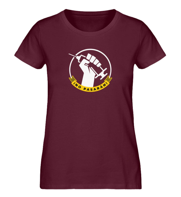 ORGANIC SHIRT MÄDELS • ZWANGSIMPFUNG: NO PASARAN!-HARLEKINSHOP