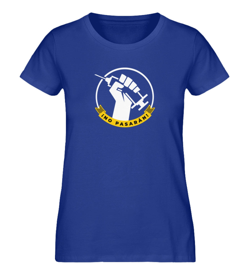 ORGANIC SHIRT MÄDELS • ZWANGSIMPFUNG: NO PASARAN!-HARLEKINSHOP