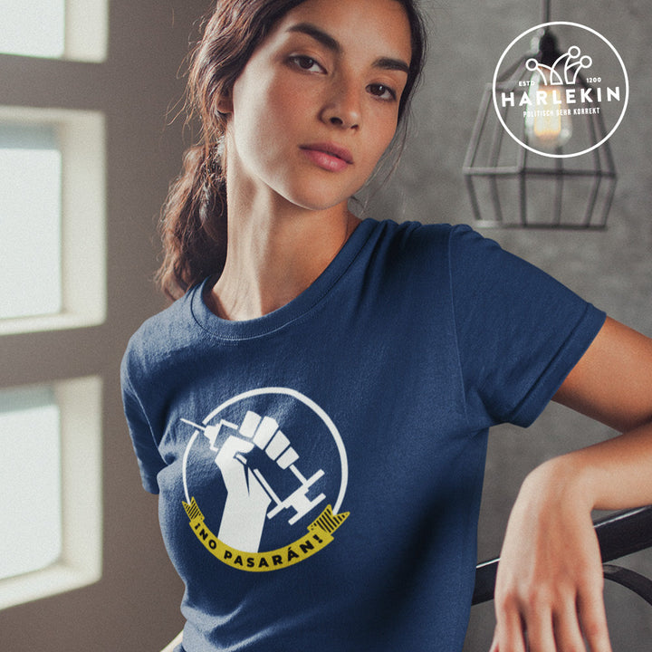 ORGANIC SHIRT MÄDELS • ZWANGSIMPFUNG: NO PASARAN!-HARLEKINSHOP