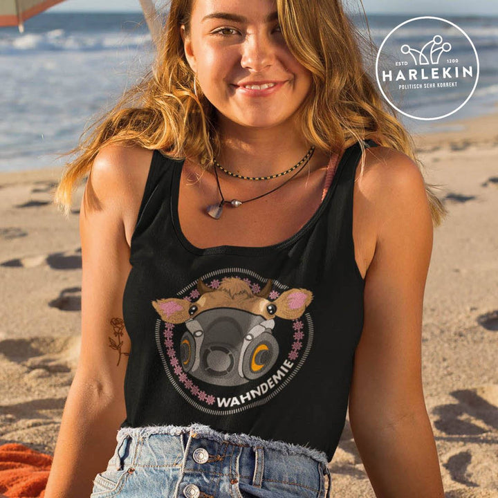 ORGANIC TANK TOP MÄDELS • WAHNDEMIE-HARLEKINSHOP