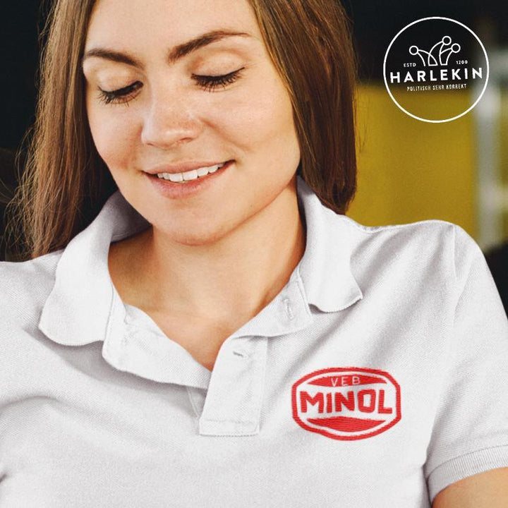 POLOSHIRT MÄDELS / EDLER STICK • VEB MINOL-HARLEKINSHOP
