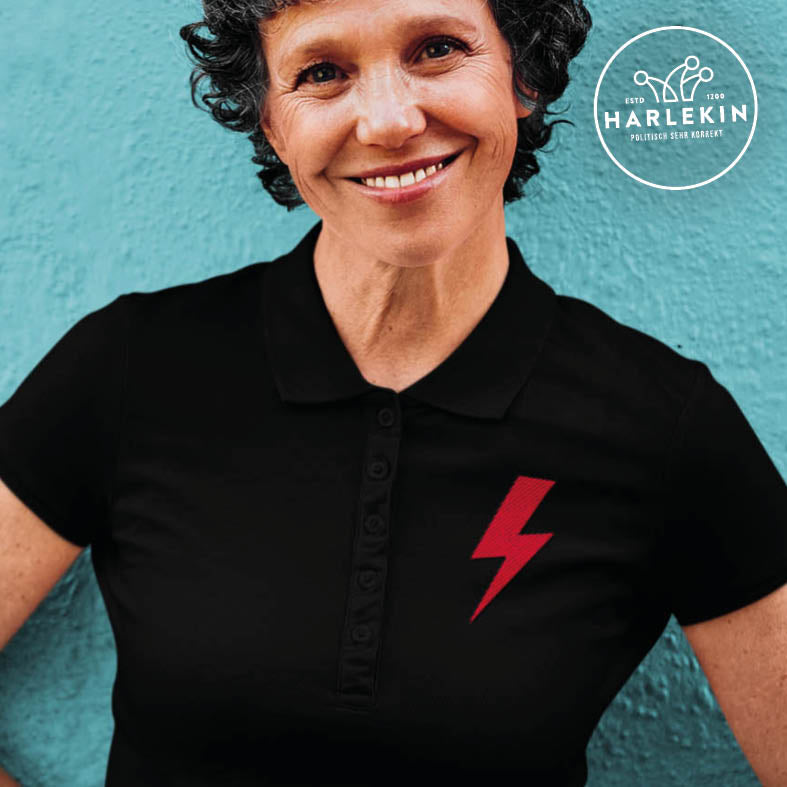 POLOSHIRT MÄDELS / EDLER STICK • YOU GO POLAND / BLITZ-HARLEKINSHOP