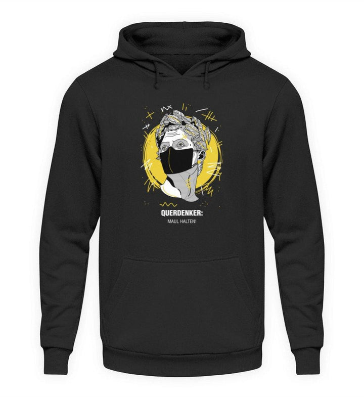 QUERDENKER: MAUL HALTEN HOODIE BUBEN • JULIUS CÄSAR-HARLEKINSHOP