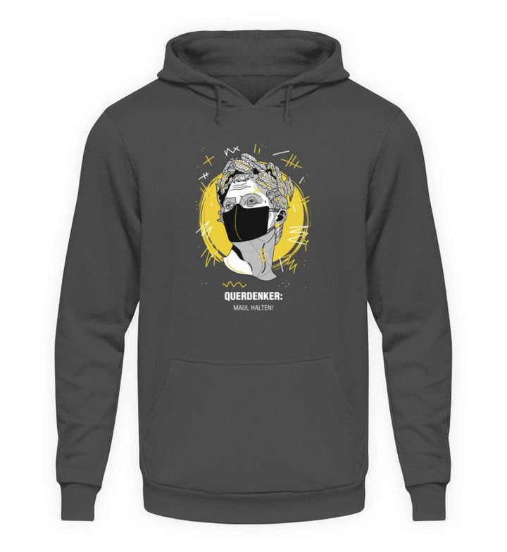 QUERDENKER: MAUL HALTEN HOODIE BUBEN • JULIUS CÄSAR-HARLEKINSHOP