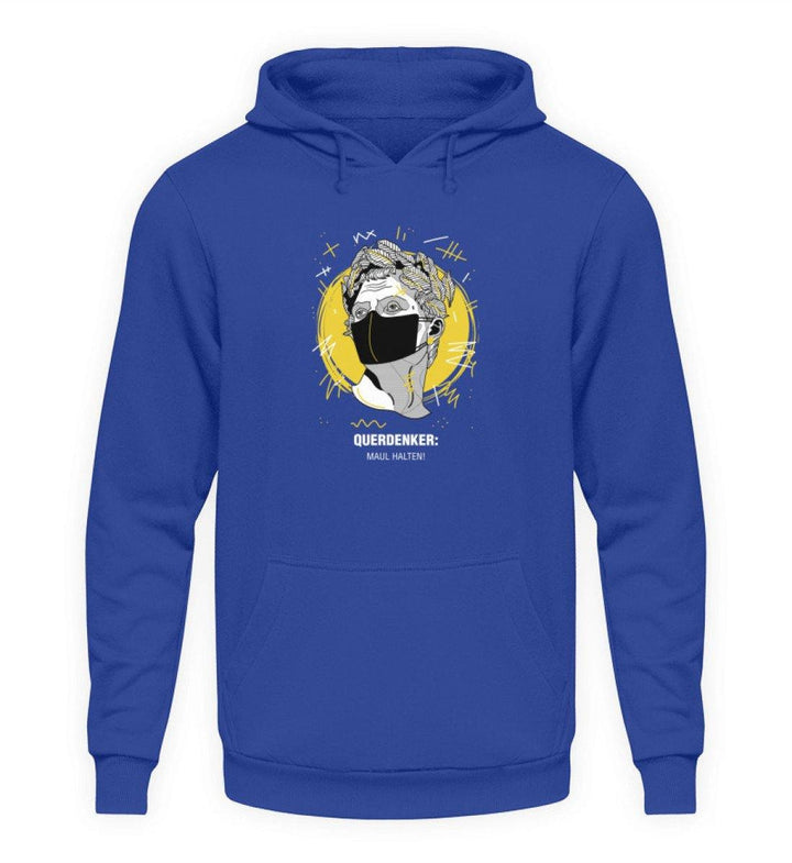 QUERDENKER: MAUL HALTEN HOODIE MÄDELS • JULIUS CÄSAR-HARLEKINSHOP