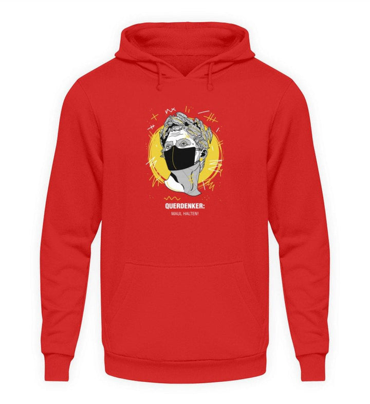 QUERDENKER: MAUL HALTEN HOODIE MÄDELS • JULIUS CÄSAR-HARLEKINSHOP