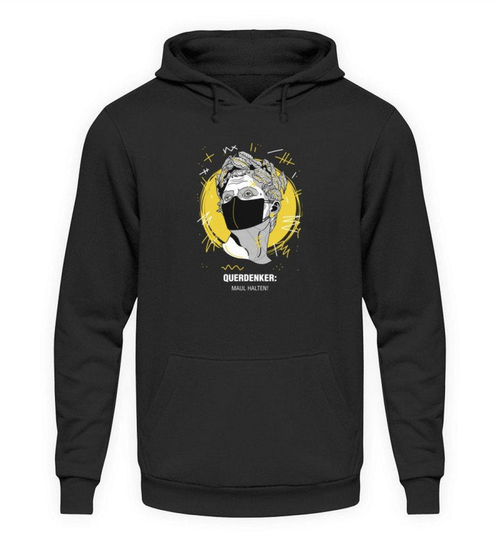 QUERDENKER: MAUL HALTEN HOODIE MÄDELS • JULIUS CÄSAR-HARLEKINSHOP