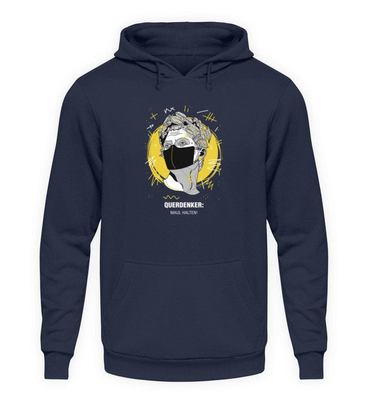QUERDENKER: MAUL HALTEN HOODIE MÄDELS • JULIUS CÄSAR-HARLEKINSHOP