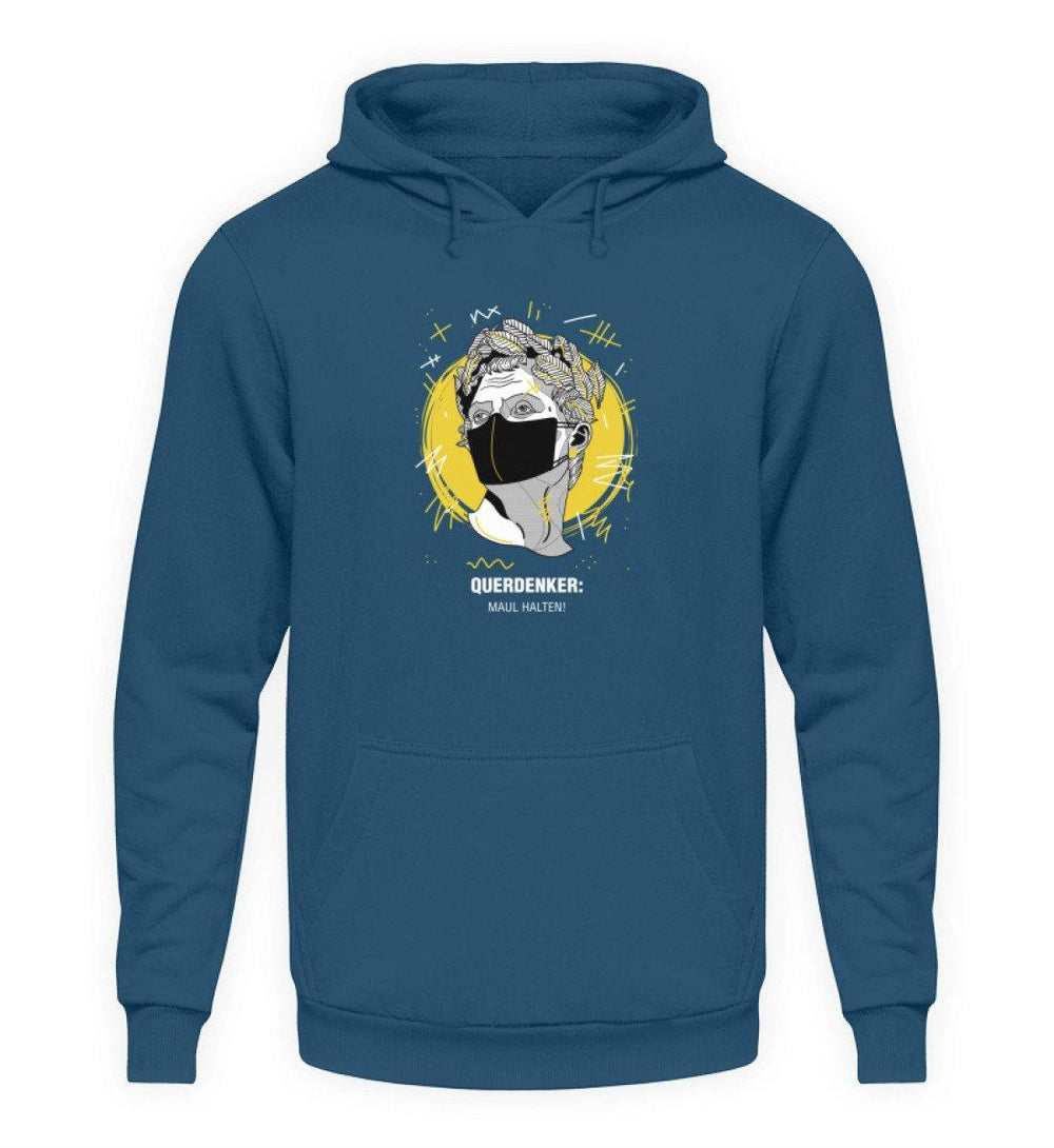 QUERDENKER: MAUL HALTEN HOODIE MÄDELS • JULIUS CÄSAR-HARLEKINSHOP