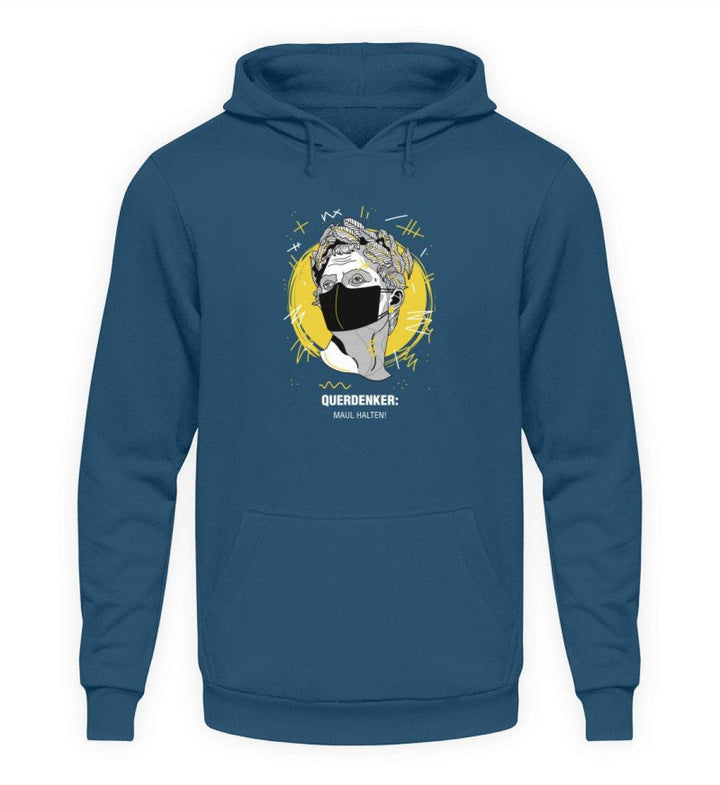QUERDENKER: MAUL HALTEN HOODIE MÄDELS • JULIUS CÄSAR-HARLEKINSHOP