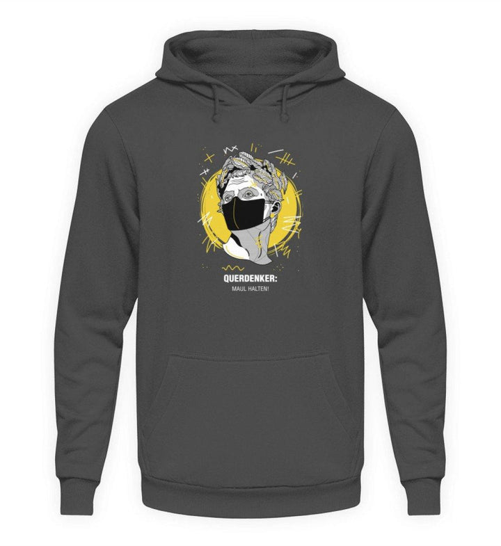 QUERDENKER: MAUL HALTEN HOODIE MÄDELS • JULIUS CÄSAR-HARLEKINSHOP
