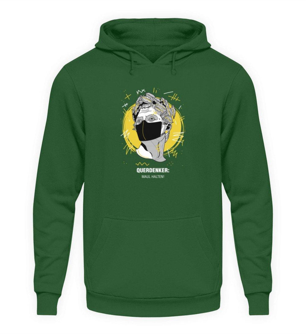QUERDENKER: MAUL HALTEN HOODIE MÄDELS • JULIUS CÄSAR-HARLEKINSHOP