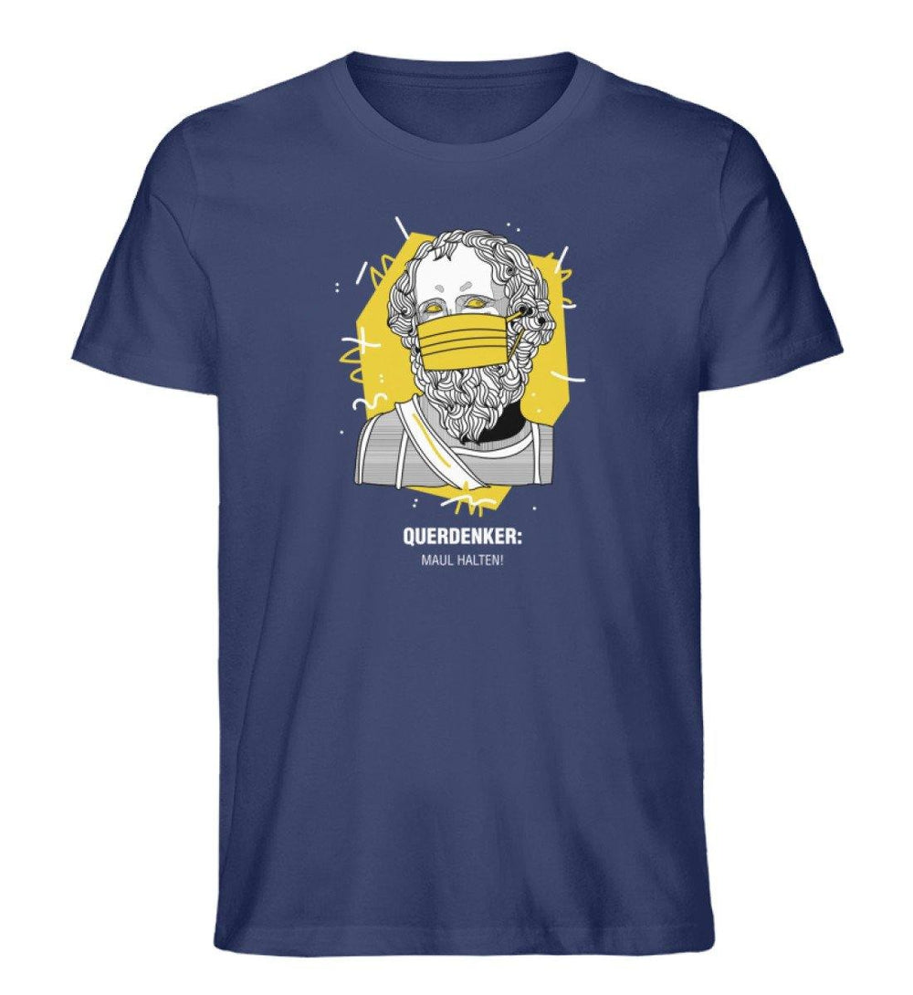 QUERDENKER: MAUL HALTEN ORGANIC SHIRT BUBEN • ARCHIMEDES-HARLEKINSHOP