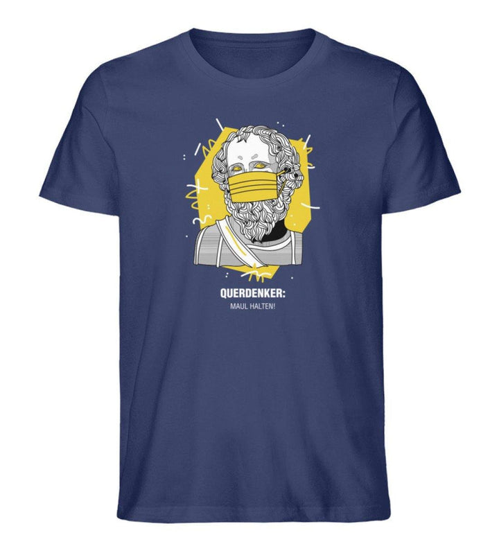 QUERDENKER: MAUL HALTEN ORGANIC SHIRT BUBEN • ARCHIMEDES-HARLEKINSHOP