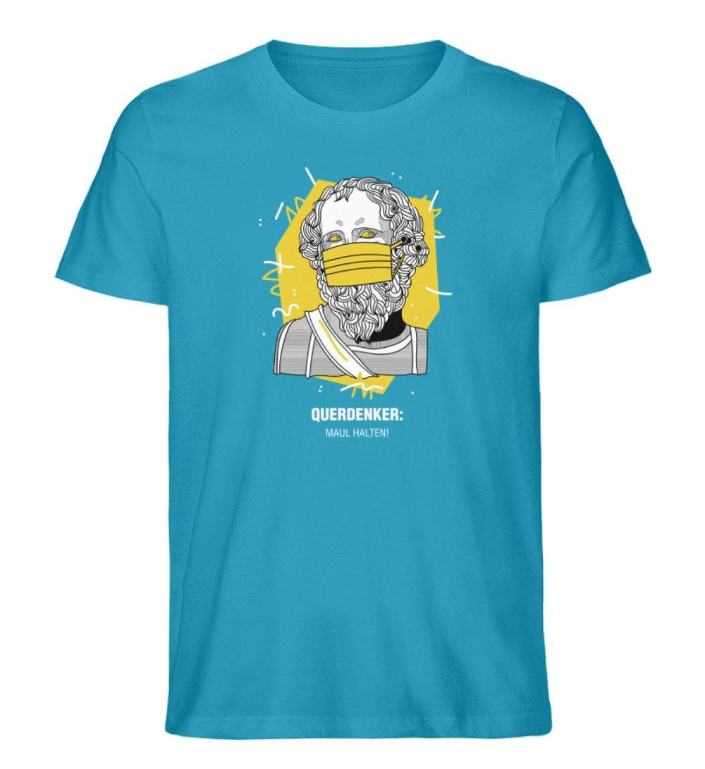 QUERDENKER: MAUL HALTEN ORGANIC SHIRT BUBEN • ARCHIMEDES-HARLEKINSHOP