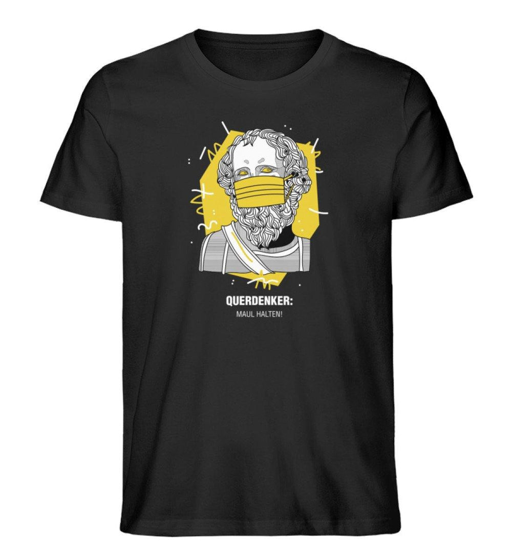 QUERDENKER: MAUL HALTEN ORGANIC SHIRT BUBEN • ARCHIMEDES-HARLEKINSHOP
