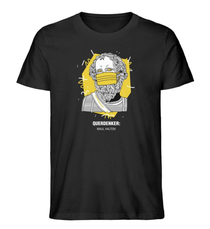 QUERDENKER: MAUL HALTEN ORGANIC SHIRT BUBEN • ARCHIMEDES-HARLEKINSHOP