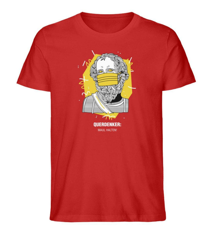 QUERDENKER: MAUL HALTEN ORGANIC SHIRT BUBEN • ARCHIMEDES-HARLEKINSHOP