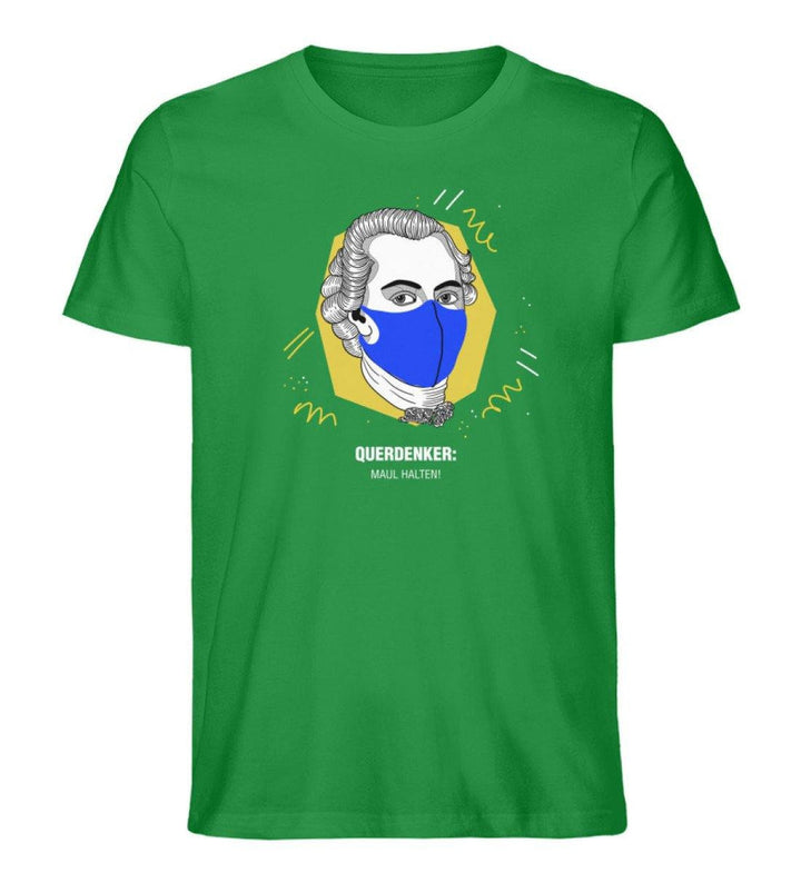QUERDENKER: MAUL HALTEN ORGANIC SHIRT BUBEN • IMMANUEL KANT-HARLEKINSHOP