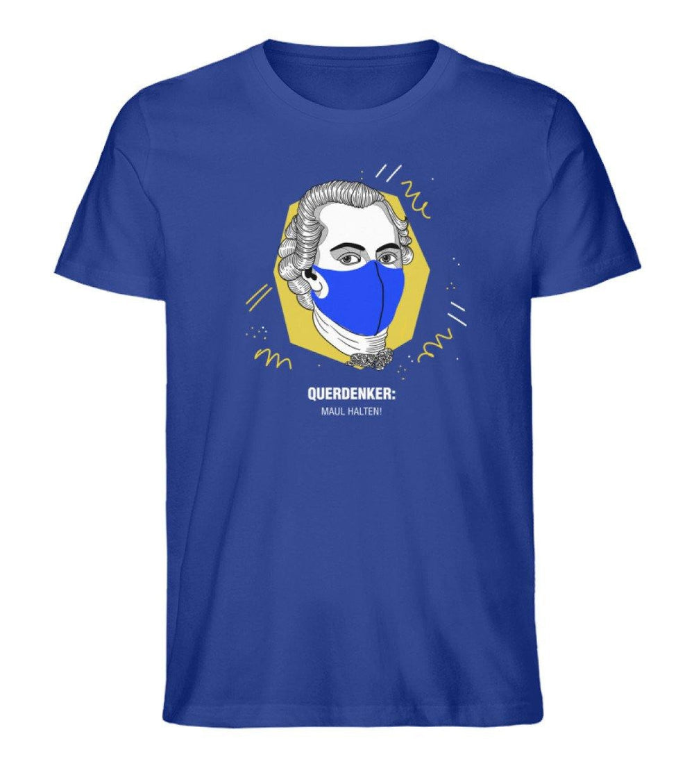 QUERDENKER: MAUL HALTEN ORGANIC SHIRT BUBEN • IMMANUEL KANT-HARLEKINSHOP
