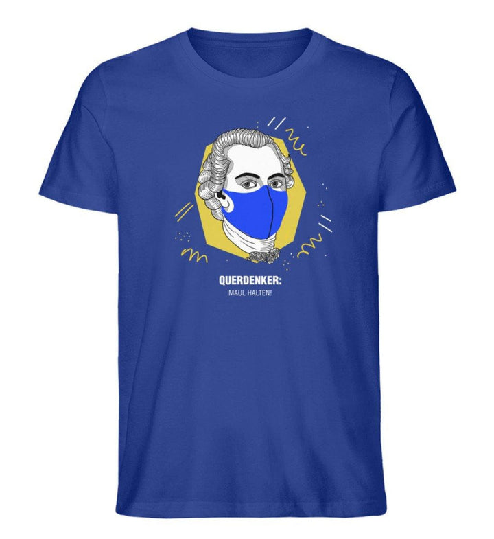 QUERDENKER: MAUL HALTEN ORGANIC SHIRT BUBEN • IMMANUEL KANT-HARLEKINSHOP