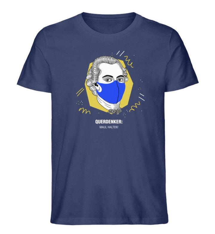 QUERDENKER: MAUL HALTEN ORGANIC SHIRT BUBEN • IMMANUEL KANT-HARLEKINSHOP