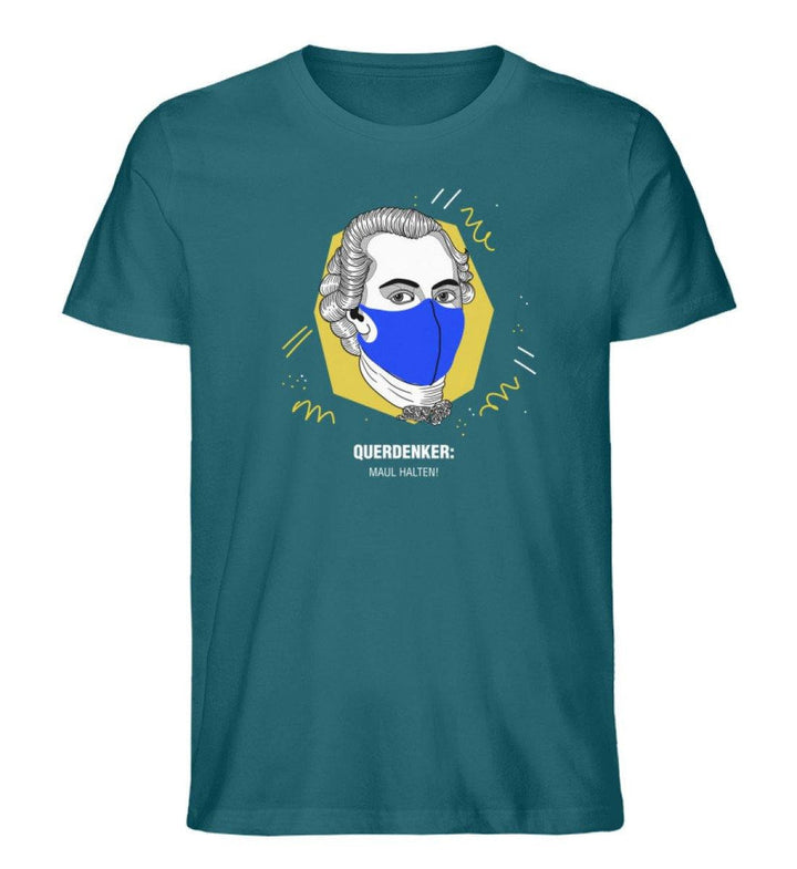 QUERDENKER: MAUL HALTEN ORGANIC SHIRT BUBEN • IMMANUEL KANT-HARLEKINSHOP