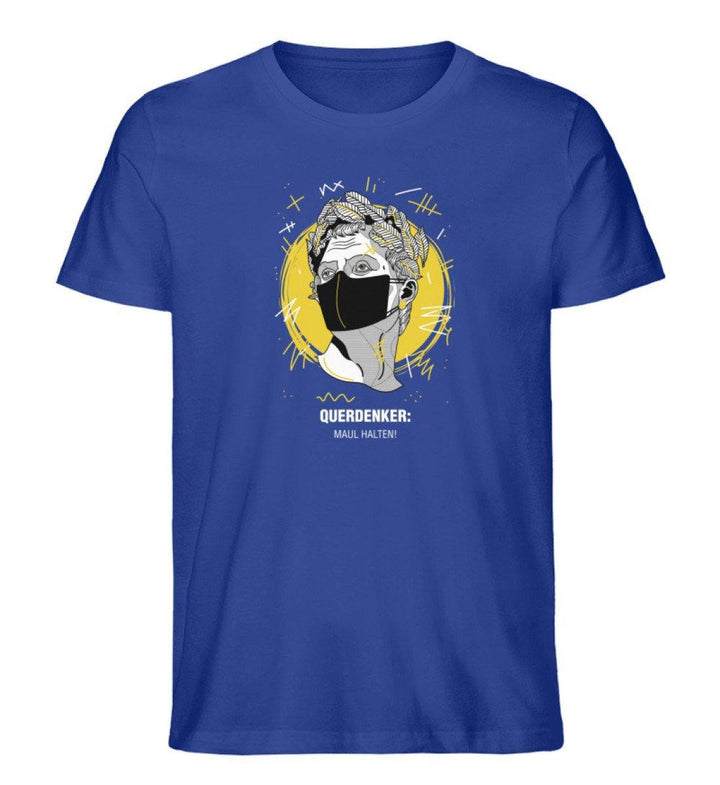 QUERDENKER: MAUL HALTEN ORGANIC SHIRT BUBEN • JULIUS CÄSAR-HARLEKINSHOP