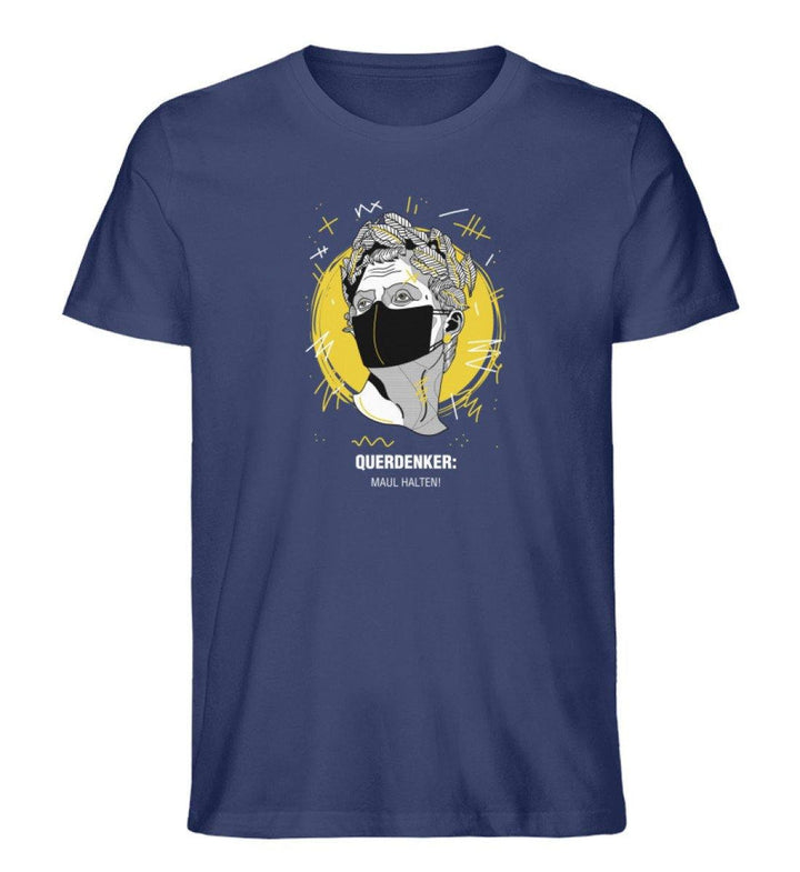 QUERDENKER: MAUL HALTEN ORGANIC SHIRT BUBEN • JULIUS CÄSAR-HARLEKINSHOP