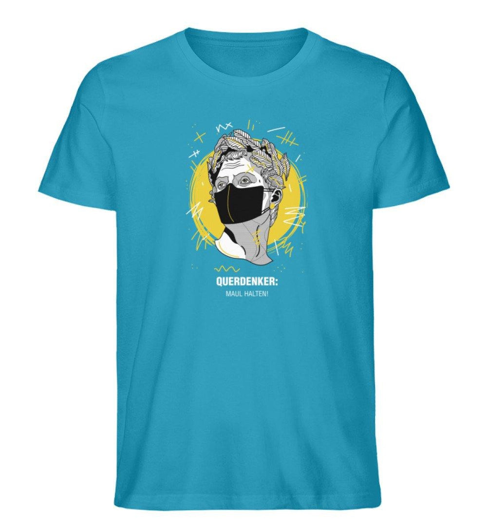 QUERDENKER: MAUL HALTEN ORGANIC SHIRT BUBEN • JULIUS CÄSAR-HARLEKINSHOP