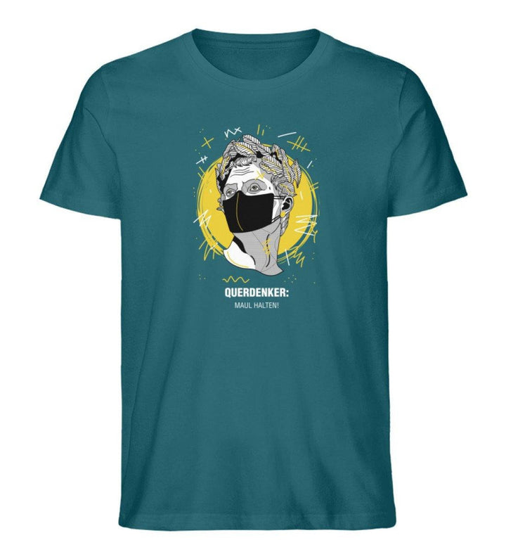 QUERDENKER: MAUL HALTEN ORGANIC SHIRT BUBEN • JULIUS CÄSAR-HARLEKINSHOP