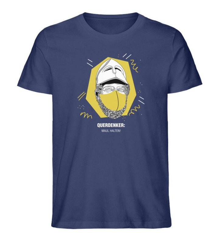 QUERDENKER: MAUL HALTEN ORGANIC SHIRT BUBEN • PERIKLES-HARLEKINSHOP