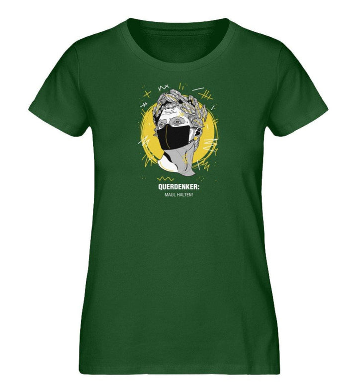 QUERDENKER: MAUL HALTEN ORGANIC SHIRT MÄDELS • JULIUS CÄSAR-HARLEKINSHOP