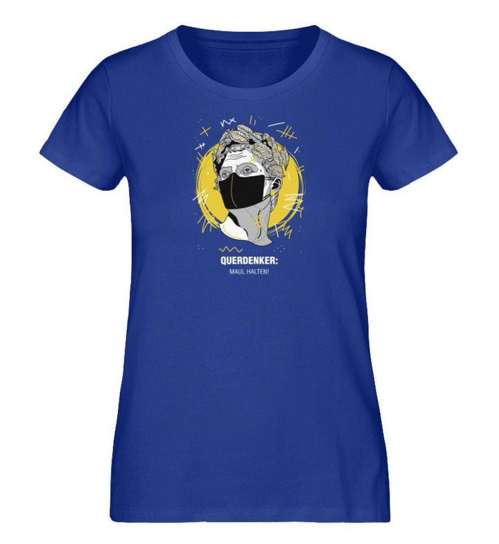 QUERDENKER: MAUL HALTEN ORGANIC SHIRT MÄDELS • JULIUS CÄSAR-HARLEKINSHOP
