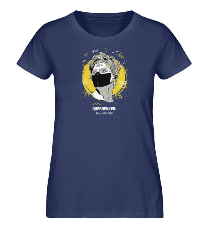 QUERDENKER: MAUL HALTEN ORGANIC SHIRT MÄDELS • JULIUS CÄSAR-HARLEKINSHOP