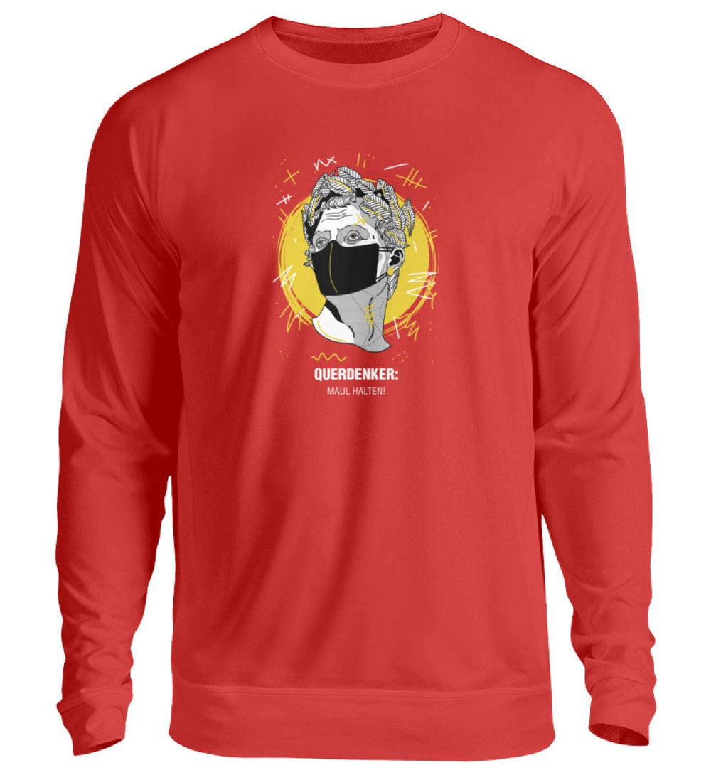 QUERDENKER: MAUL HALTEN SWEATER MÄDELS • JULIUS CÄSAR-HARLEKINSHOP