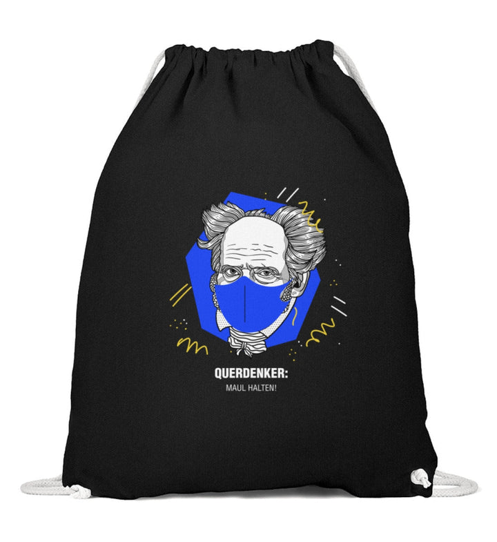 QUERDENKER: MAUL HALTEN TURNBEUTEL • ARTHUR SCHOPENHAUER-HARLEKINSHOP
