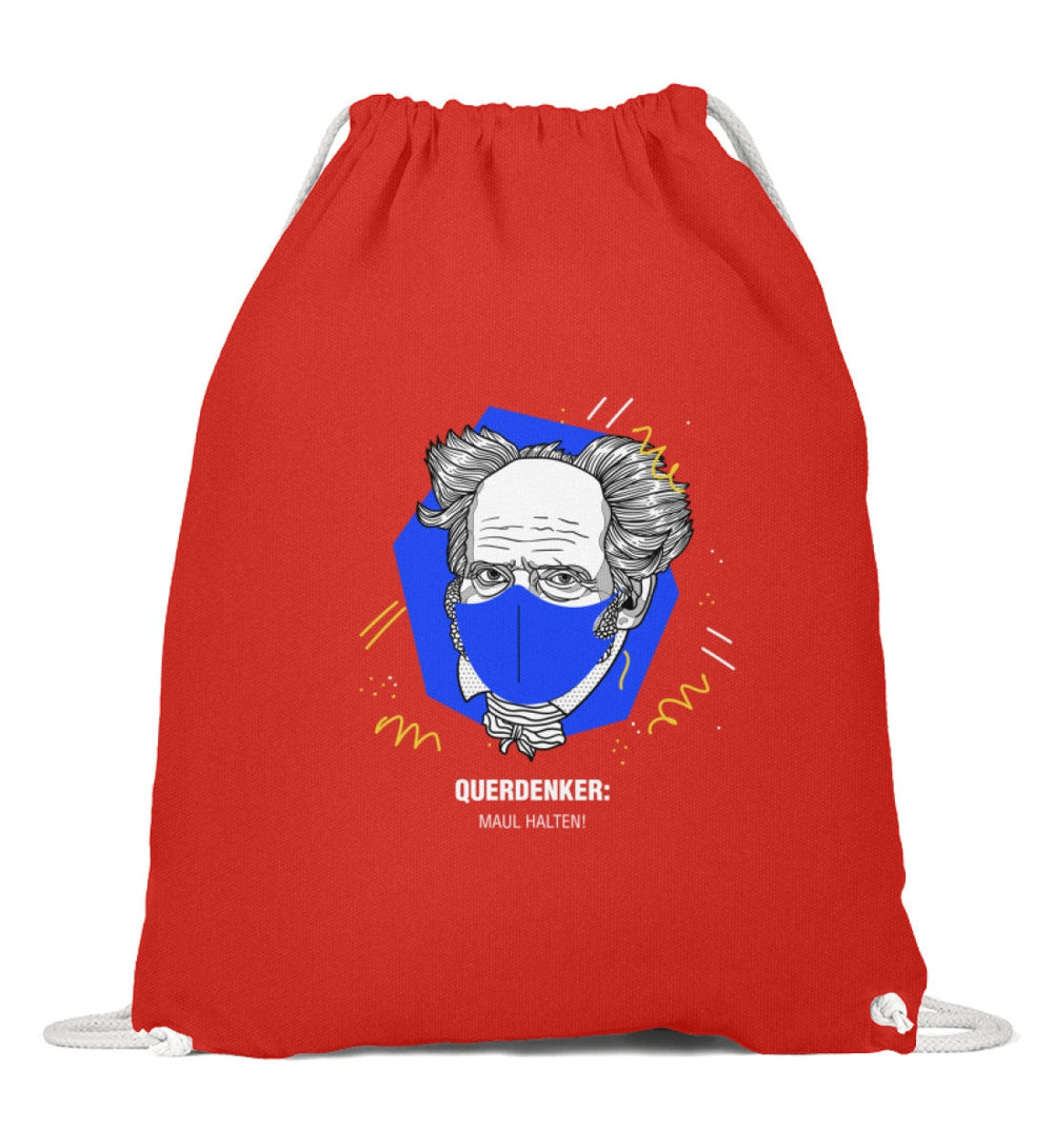 QUERDENKER: MAUL HALTEN TURNBEUTEL • ARTHUR SCHOPENHAUER-HARLEKINSHOP
