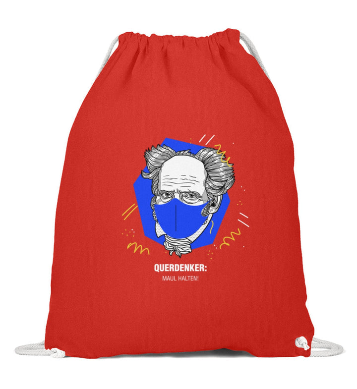 QUERDENKER: MAUL HALTEN TURNBEUTEL • ARTHUR SCHOPENHAUER-HARLEKINSHOP