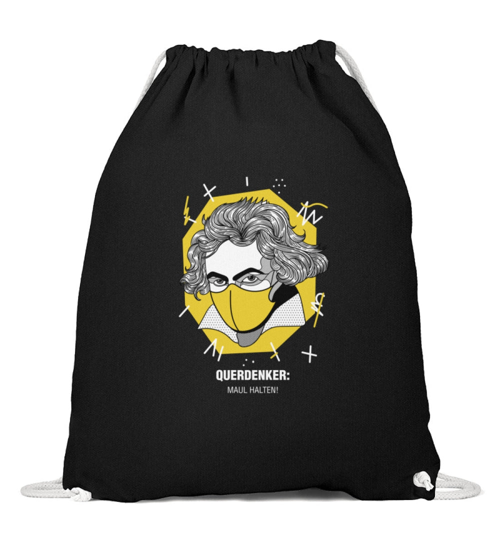 QUERDENKER: MAUL HALTEN TURNBEUTEL • BEETHOVEN-HARLEKINSHOP