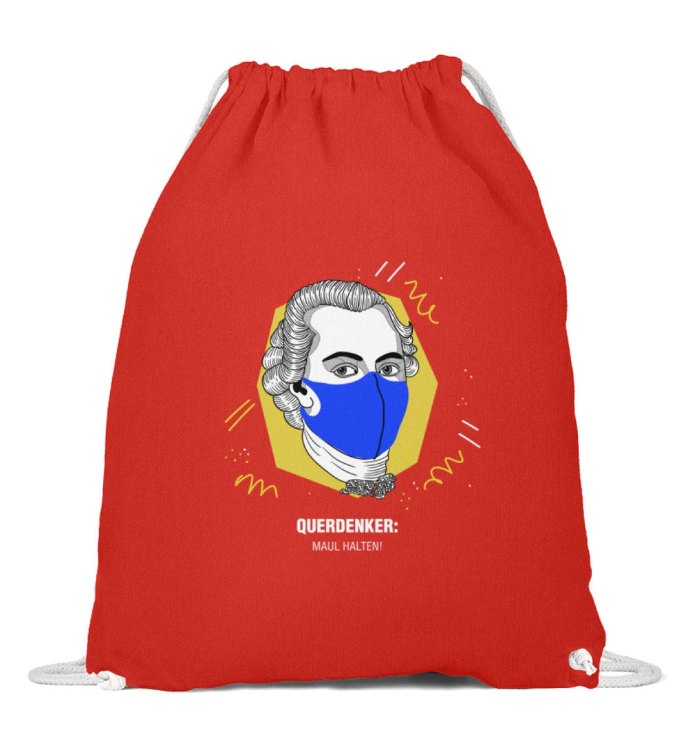 QUERDENKER: MAUL HALTEN TURNBEUTEL • IMMANUEL KANT-HARLEKINSHOP