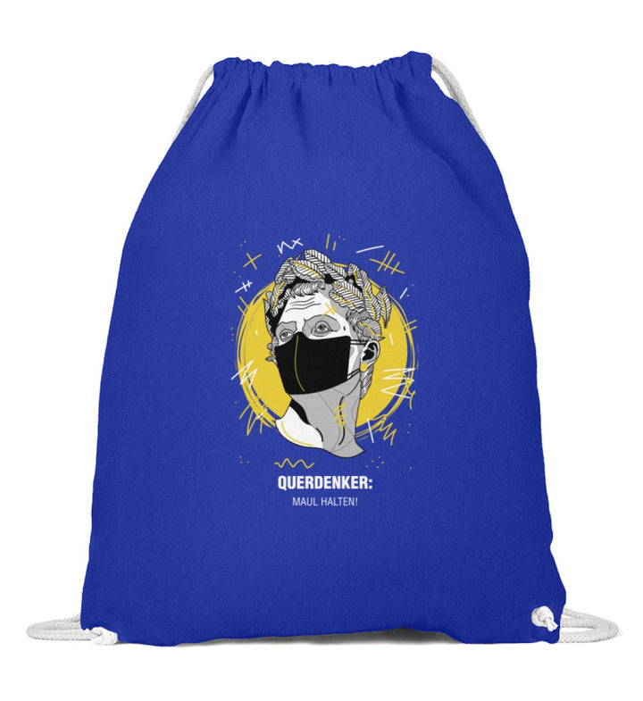 QUERDENKER: MAUL HALTEN TURNBEUTEL • JULIUS CÄSAR-HARLEKINSHOP